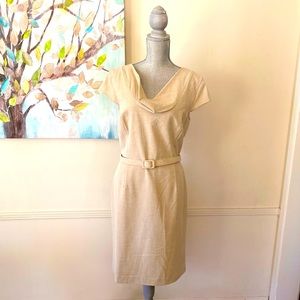 CALVIN KLEIN BACK ZIPPER BELTED DRESS 🌟NWOT🌟